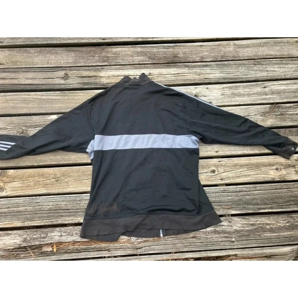 VTG Adidas Track Jacket XXL Classic Trefoil SST Originals Black Beckenbauer